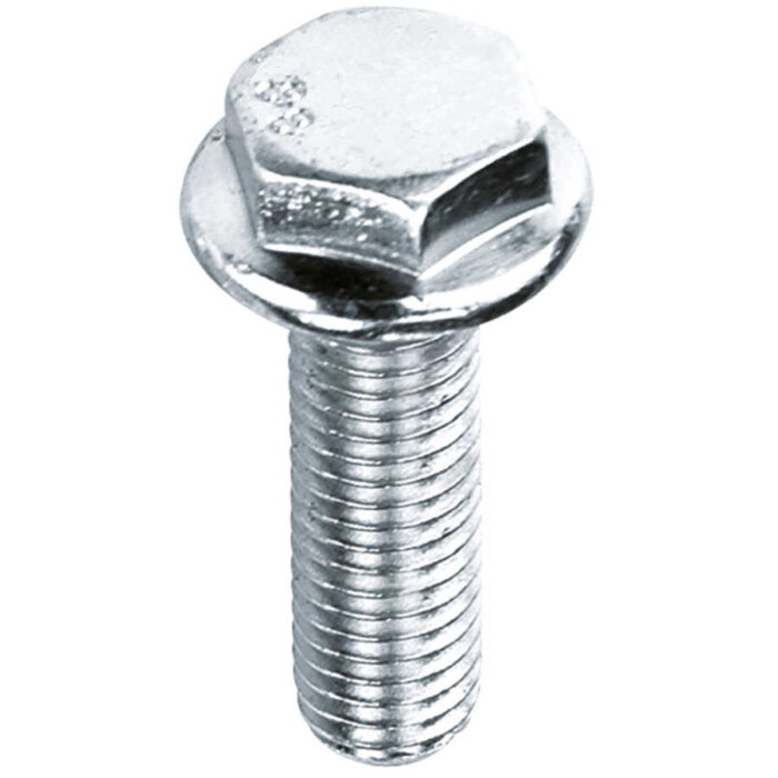 M6X45 FLANŞLI CİVATA DIN 6921 8.8 BEYAZ